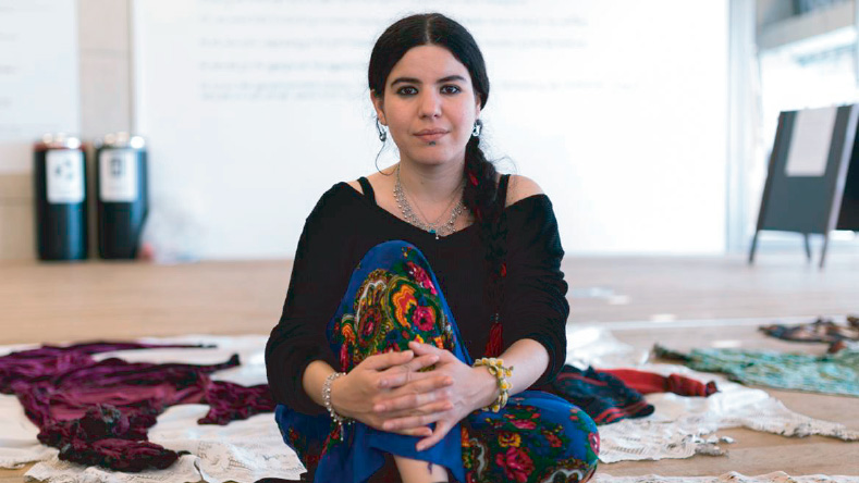 Jo Glanville in response to Zehra Dogan’s Li Dû Man installation