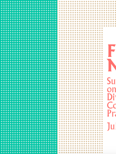 Field Notes: 2019 Summer School on Cultural Diversity and Collaborative Practice
